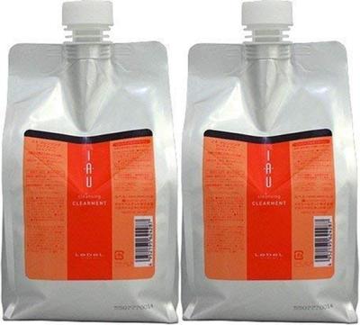 Of Lebel Cleansing Clearment 1000ml Shampoo Refill [Set 2]