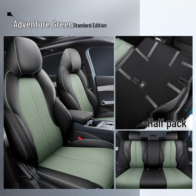 LTCS Car Seat Cover for BYD Yuan PLUS: Sports Leather, All-Season Cushion