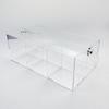Utensil Holder Fork Spoon Organizer Durable Construction Large Capacity Transparent Design Tableware Storage Box Flatware Caddy