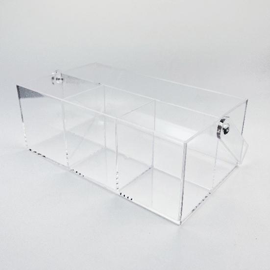 Utensil Holder Fork Spoon Organizer Durable Construction Large Capacity Transparent Design Tableware Storage Box Flatware Caddy
