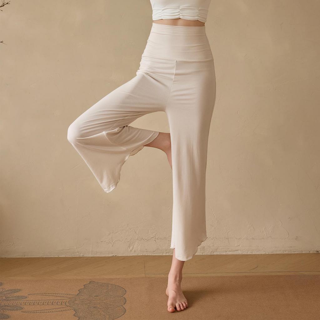 Air Loose Yoga Pants - Spring/Summer Wide Leg Style for Meditation & Pilates.