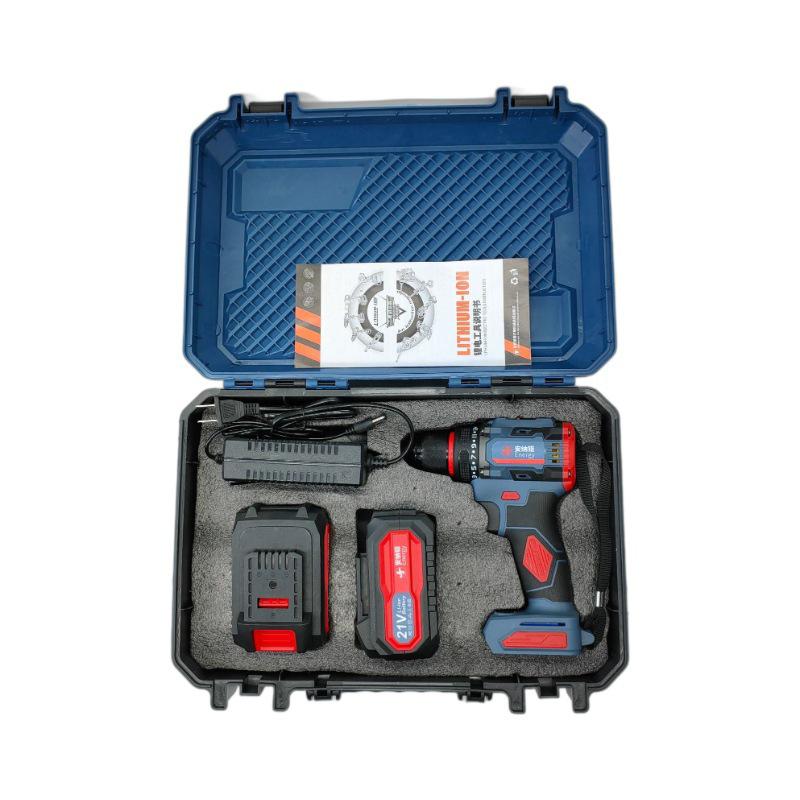 Rechargeable Multifunctional Handheld Electric Drill & Screwdriver Tool Set
