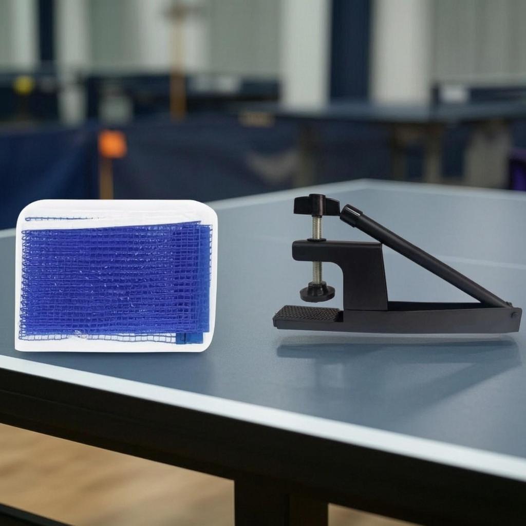 Table Tennis Net with Screw-on Clamp Non-Slip Sports Equipment Long-Lasting
