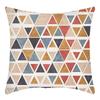 Nordic INS Style Simple Line Painted Geometric Splicing Pillow Cushion Cover