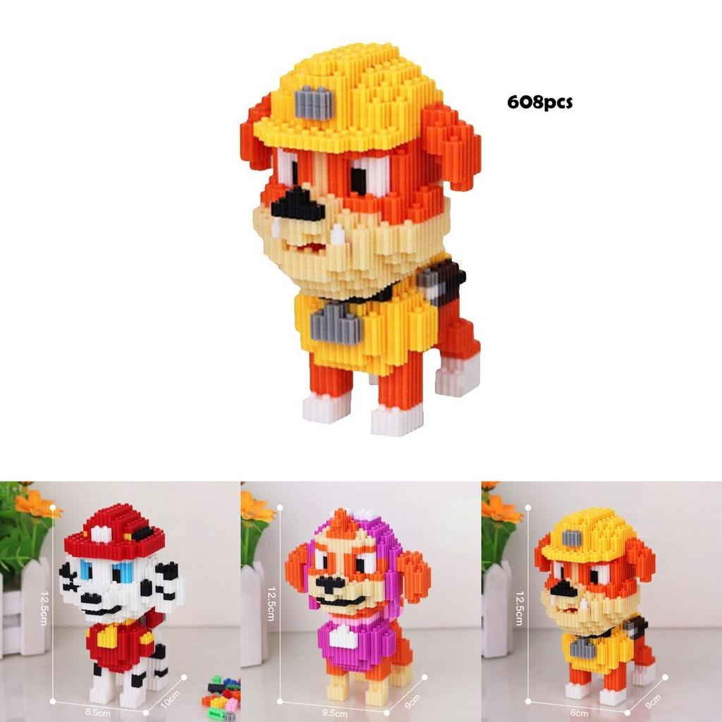 Paw Patrol Modellbausteine zur Dekoration und Sammlung Mehrere niedliche Stile verfügbar