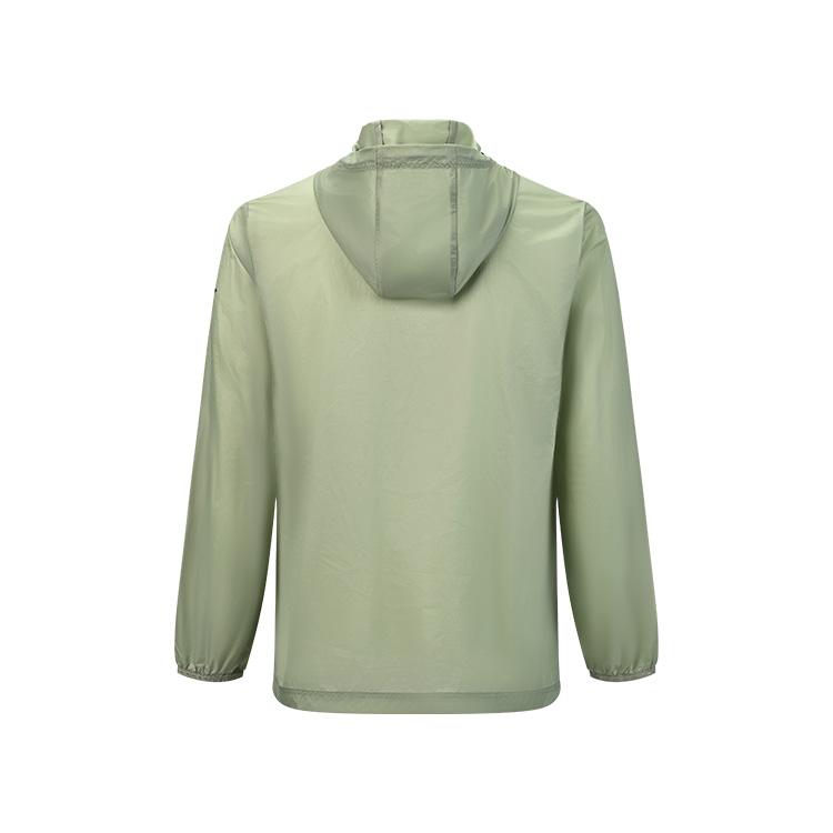 Li Ning Table Tennis Series Sports Fashion Hooded Versatile Comfortable Breathable Windbreaker Unisex Outerwear Grass-Green AFDVD17-4