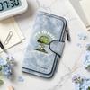 Vintage Long Wallet Back To Nature Pattern Multi Card Holder Purse for Daily Use