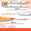 Water-soluble Drawing Tools Markers Set, with Brush And Fine Point Tips, Washable Professional Ink Supplies, for Hand-Drawn Creation Art Practice