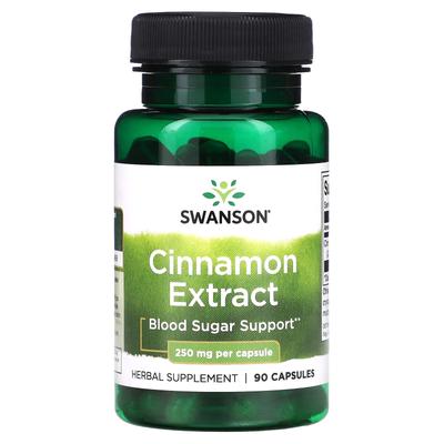 Cinnamon Extract, 250 Mg, 90 Capsules