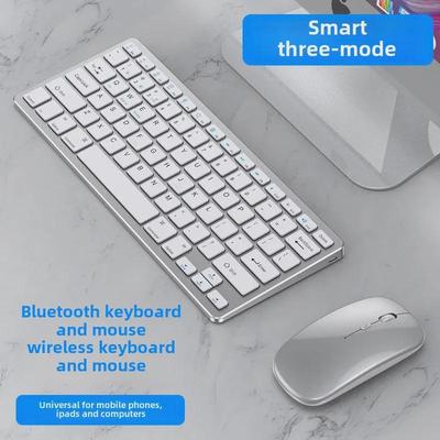 Yixin 922 Üç Modlu 2.4G ve Bluetooth Klavye ve Fare Seti PC, Dizüstü Bilgisayar, Tablet, Telefon için