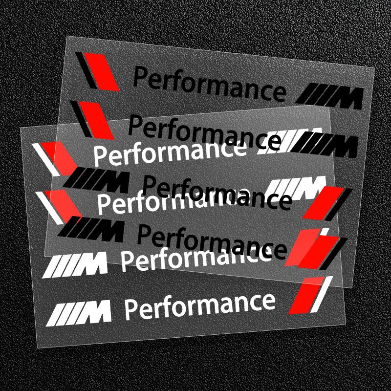 Car Styling Door Handle Reflective Stickers Vinyl Decoration For BMW M E34 E36 E60 E90 E46 E39 E70 F10 F20 F30 X5 X6 X1 M3 M5 M6