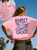 Summer Beach Call of The Sea Theme Respect Local Beach Sea Turtle Fashion Beach Ocean Vibe Sea Life Reversible Save The Turtles