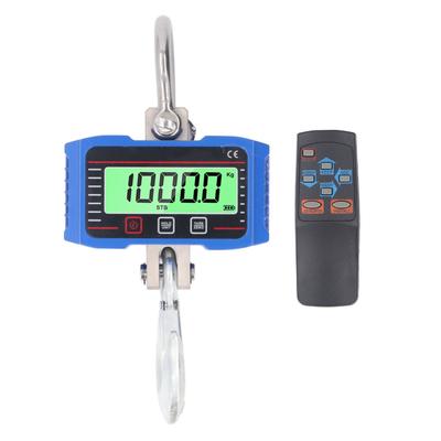 Digital Crane Scale 1500kg 3000lb LCD Display Heavy Duty Industrial Electronic Crane Scale