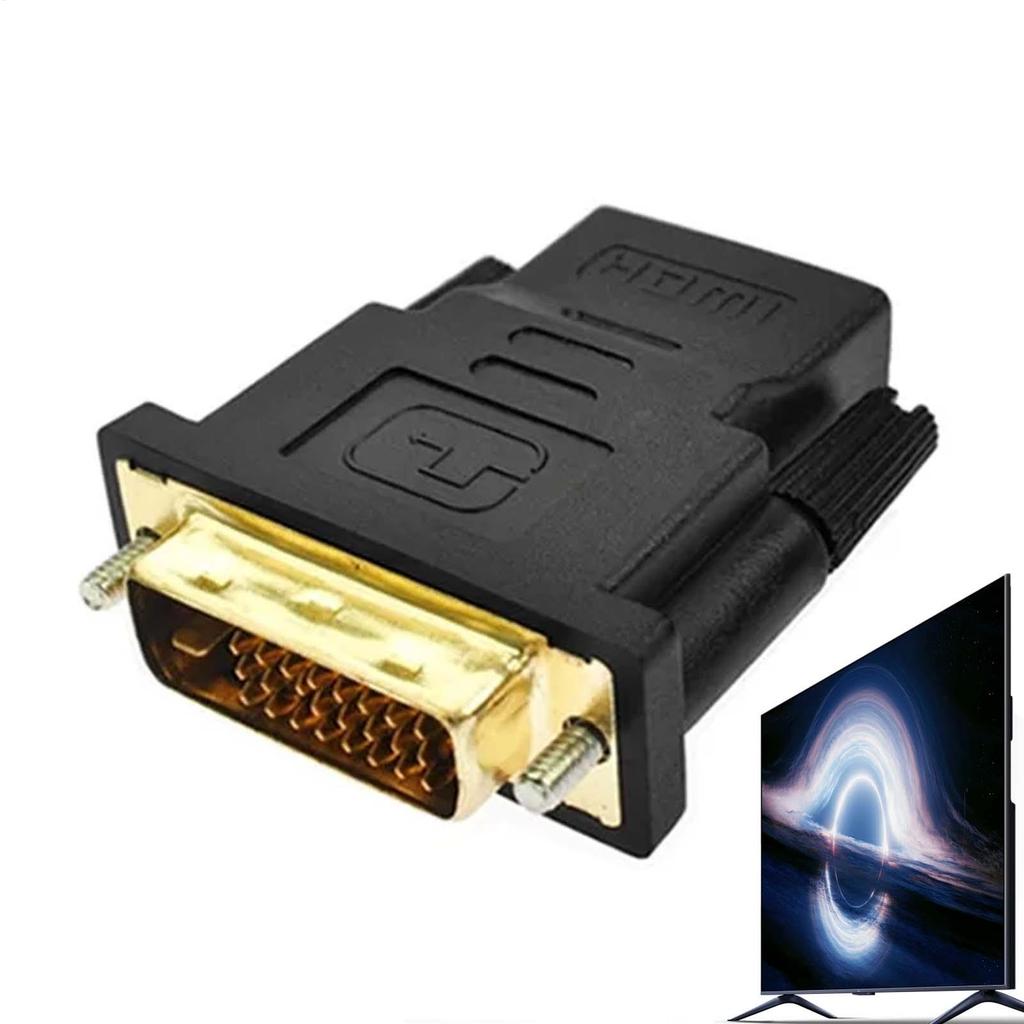 Bi-Directional H DMI Male To DVI Male Adapter H DMI-interface To DVI-I/DVI24+1 Adapter DVI-I 1080P Male To Male Converter