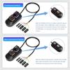 Desktop Mechanical Power Switch External Start Computer Switch On Off Reset Button Extension 2M Cable PC Case Motherboard Switch