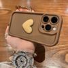 Love Heart Phone Case For iPhone 16 15 14 13 12 11 Pro Max 15 Plus Cases Soft Silicone Shockproof Bumper Back Cover Accessories