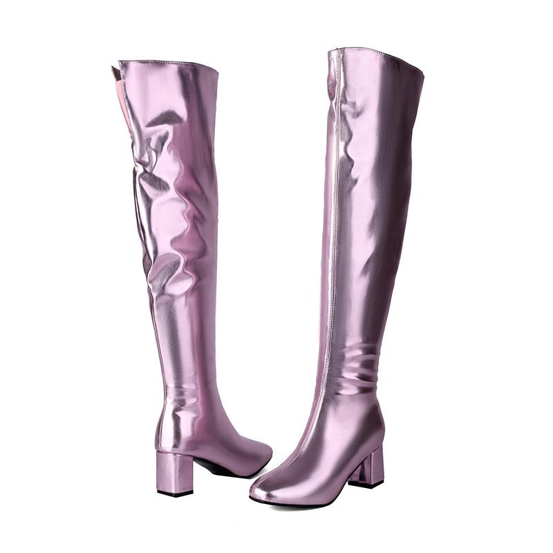 Women`s high-heeled boots, sexy European and