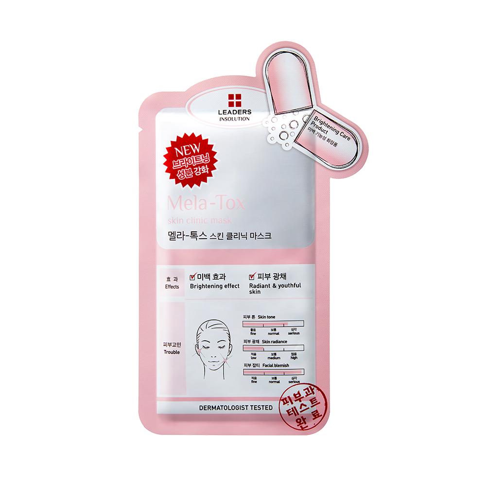 LEADERS Insolution Mela-Tox Skin Clinic Mask 25ml X 5pcs