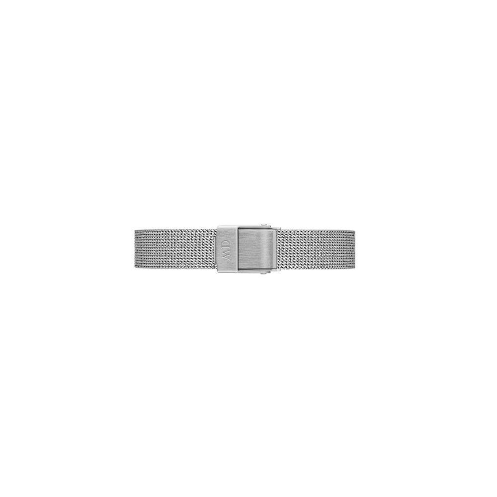 Danielwellingteon Petite Roman Numerals Sterling Silver Strap Women'S Metal Watch