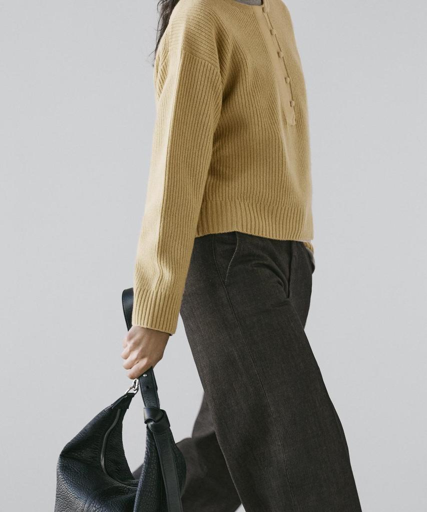 Masimodutti Wool Blend Knit Sweater