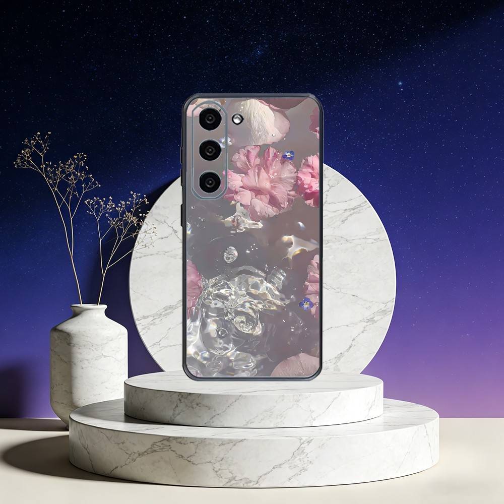 

Translucent Water Ripple Phone Case For Samsung Galaxy A73,A72,A71,A70,A53,A52,A51,Others Soft Black Cover Samsung a31