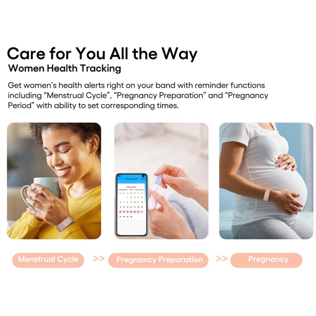 Smart Health Wristband Wearable Activity Fitness Trackers with MultiSport Mode Waterproof