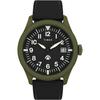 Timex Mens Expedition North Traprock 43mm Watch Black Green Casual.