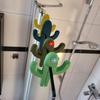 Cactus Bathroom Storage Helper, Creative Glass Door Hook, Suitable for 6mm Glass, Easy To Install Without Drilling