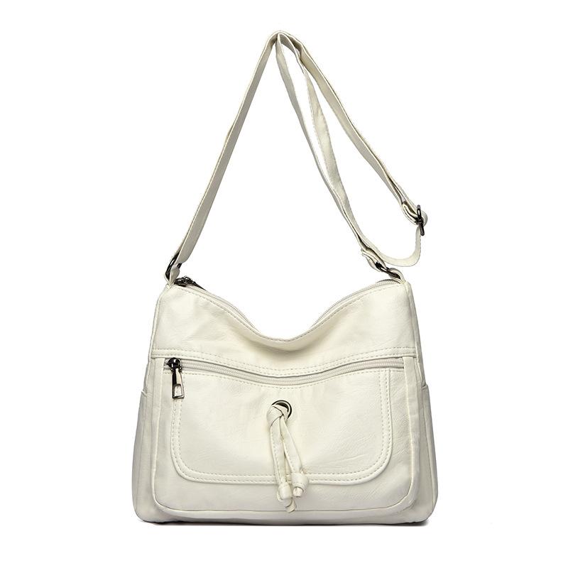 Women's Bag, Single-shoulder Crossbody Bag, Fashionable Soft Leather Mom Bag