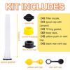 Replacement Gas Can Spouts Improved Design Flexible Pour Nozzle For Older Gas Can Fuel Water Jug 1 2 5 Gal White