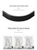 Self-Adhesive Wall-Mounted Bathroom Mirror for Makeup