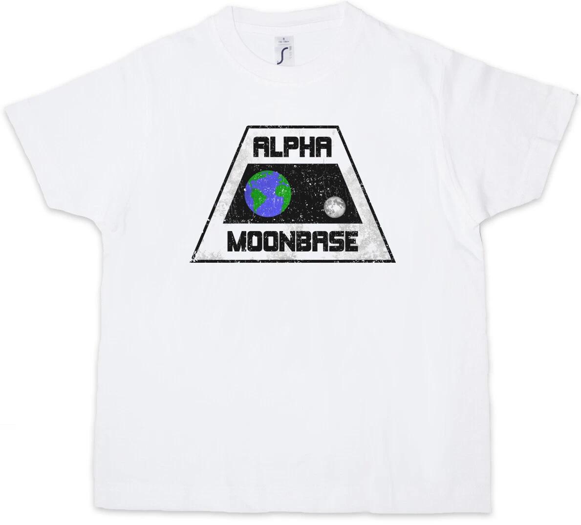 ALPHA MOONBASE LOGO Kids Boys kids boys T-Shirt Moon Base Alpha 1 TV Space 1999 Door 150