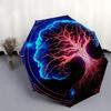 "Enchanted Tree of Life Wall Art: Mystical Decor for Your Space"Umbrella, Portable 3-Fold Compact Umbrella for Men & Women ES62