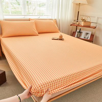 Thick Old Coarse Fabric Bed Sheets with Simple Stripes, Suitable for Home Use, Double Occupancy, Machine Washable, Student Dormitory Bed Sheets