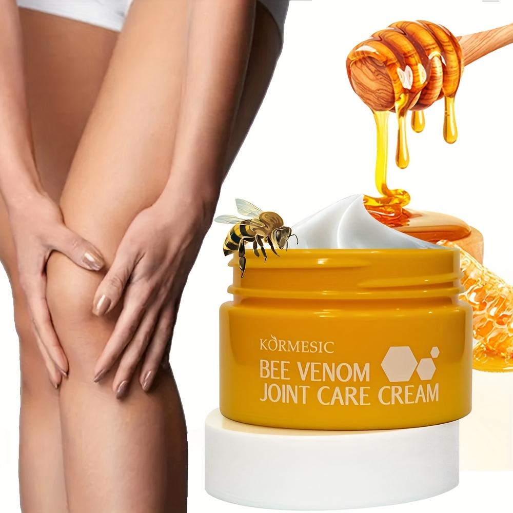Bee Venom Joint Care Cream Fast-Acting Pain Relief Massage Balm for Arthritis Muscle Soothing Natural Formula