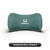 UNYDV1 Poggiatesta in Camoscio per Auto Traspirante Cuscino per Collo in Memory Foam per Honda Odyssey Vezel CRZ 5a Serie CRX Pilot Civic FIT CRV Accord HRV Stepwgn