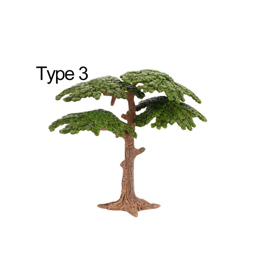 Layout Accessories Dollhouse Ornament Jurassic Period Plants Miniature Trees Bush Scene Model Fairy Garden Decoration