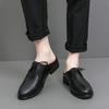 Modne Nowości Męskie Sznurowane Półkapcie Buty do Jazdy Męskie Casualowe Mule Mokasyny Oddychające Loafersy Zapatos Hombre