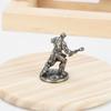 Vintage White Brass Drummer Orc Soldiers Models Desktop Ornaments Decorations Game Miniature Figurine Accessories Men Gifts