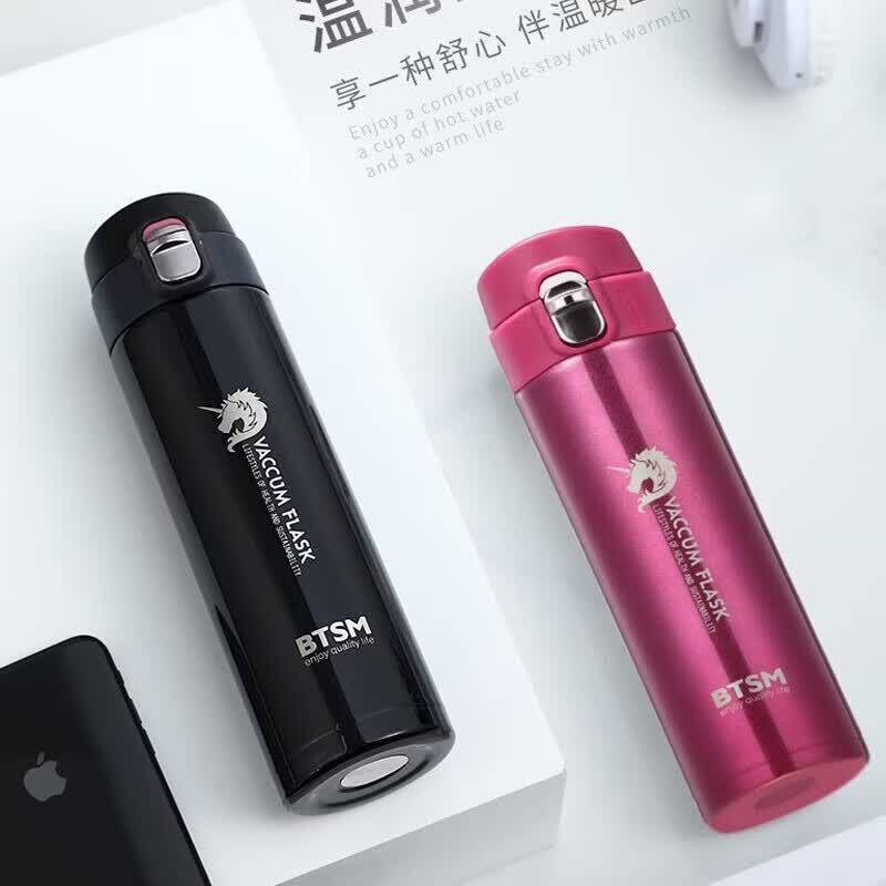 BTSM 304 Stainless Steel Insulated Mug with Hand Warmer