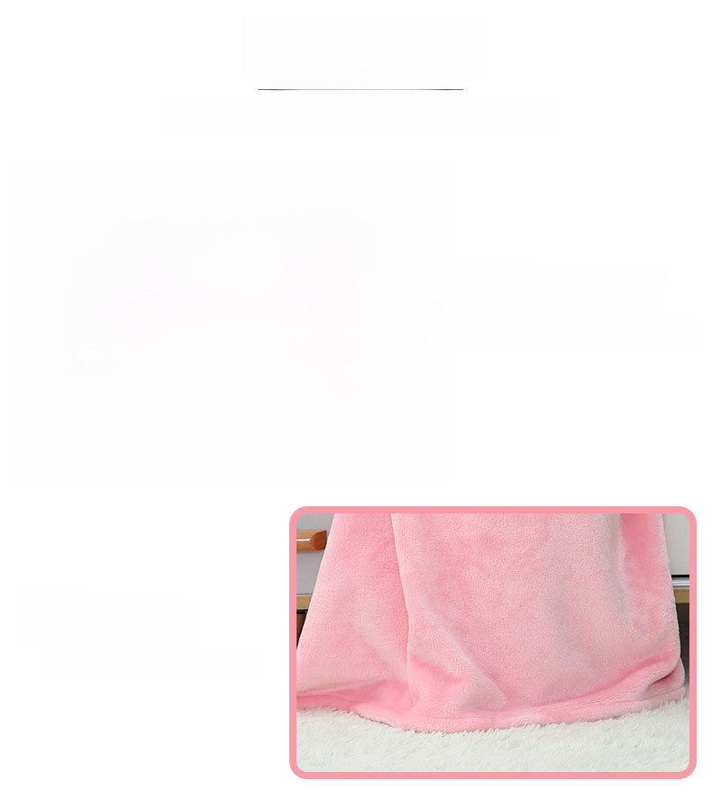 MICHLEY Neugeborenen-Flanell-Nickerchendecke für Kinder