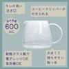 HARIO V60 Barista Line 600ml capacity Microwave Made in Server, Clear, (1-5 cups), safe, Heat-resistant glass, Japan, VBS-60-M