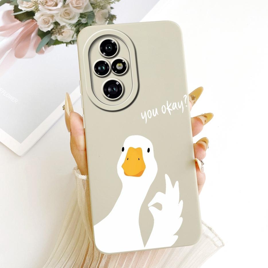 For Honor 200 Pro Case ELP-AN00 Cute Rabbit Cartoon Cover Shockproof Phone Case For Honor 200 Lite Honor200 Pro Soft Fundas Bags