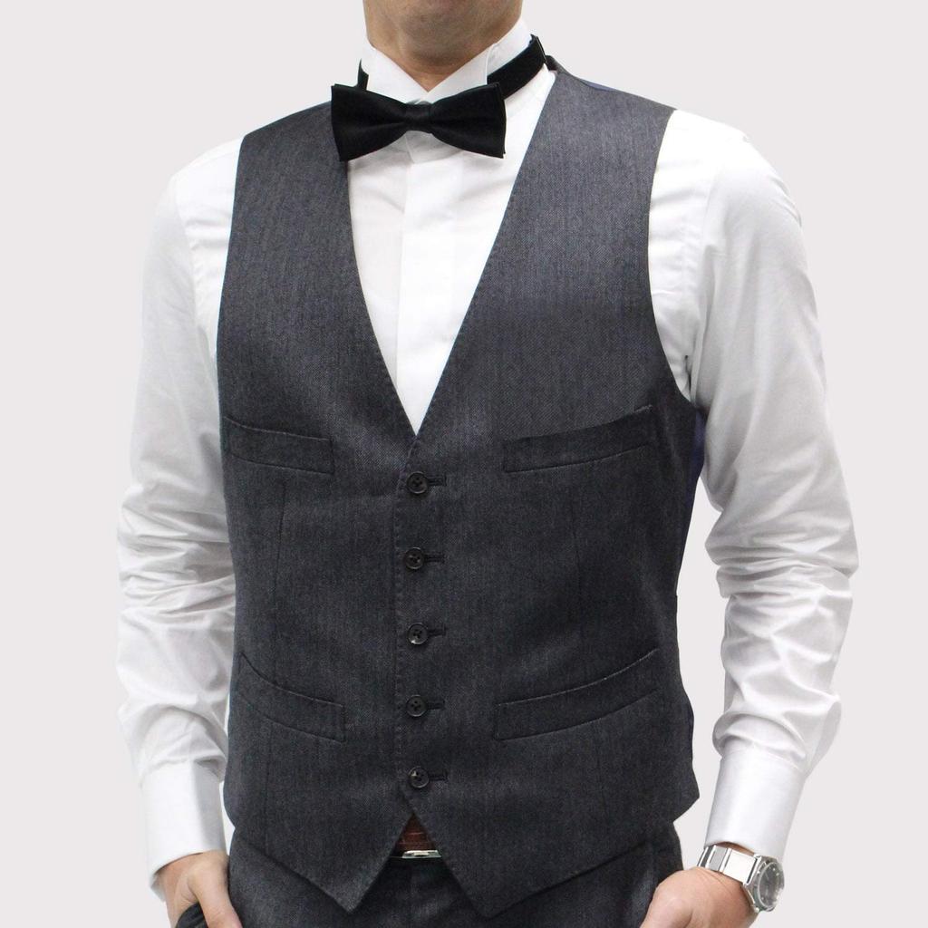 [Gran creer] Bow Tie, Adult, Silk, Made in Japan, Fujiyama Weave, Wedding, Brand, Gran creer, Black