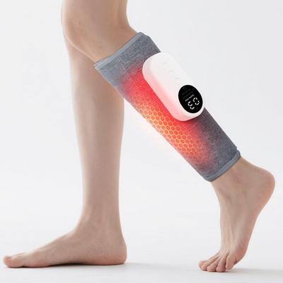 Marunoo Masseur de Mollet Air Leg Relax - Masseur à Air et Chaleur, Type Jambe Unique, Sans Fil Rechargeable par USB, Réglage à 3 Niveaux (Élevé, moyen, faible),