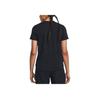 Under Armour Pattern Printed Crew Neck Pullover Short Sleeve T-Shirt Women T-Shirts Black 1379446-001