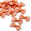 20/25Pcs DIY Christmas Tree Ornaments Crafts Xmas Hanging Decorations Christmas Bow Knot  Gift Decor