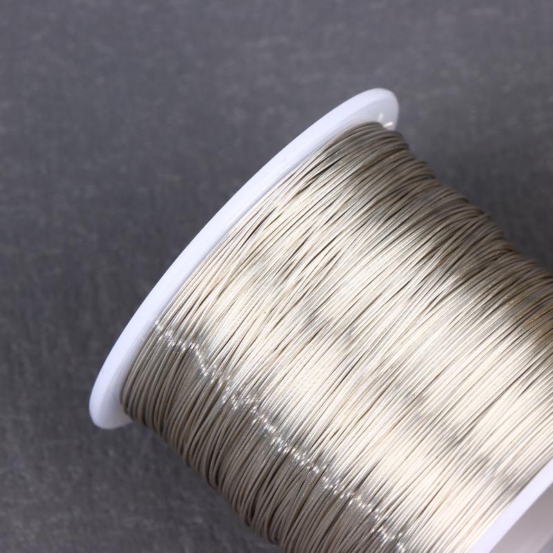 100M/328Ft Fadeless Copper Clad Steel Wire Bendable Metal Sculpting Wire For Craft Floral Jewelry Making 0.3/0.4/0.5Mm