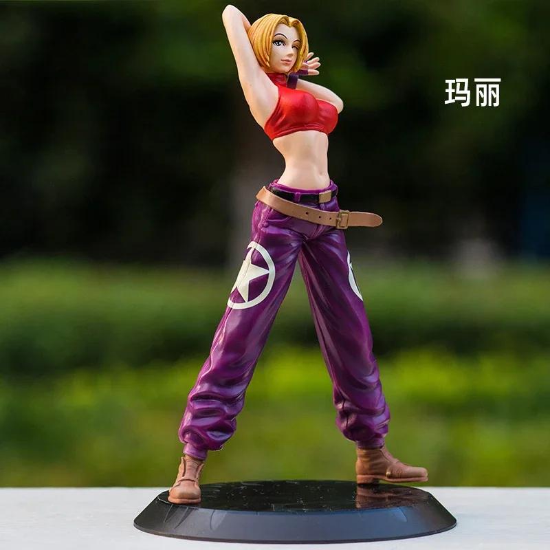 THEKINGOFFIGHTERS Action Figure Kyo Kusanagi Iori Yagami Mari Angel Game Model Ornament Toys Children Gifts