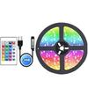 2835 RGB LED Strip Set with Bluetooth & 24-Key Remote, 5V USB